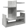 Organizador escritorio madera ingeniería hormigón 49x20x52,5 cm de , Clasificación y organización - Ref: Foro24-848076, Preci...