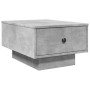 Engineered wood gray concrete coffee table 60x45x31 cm by , Coffee table - Ref: Foro24-848083, Price: 74,83 €, Discount: %