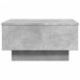 Engineered wood gray concrete coffee table 60x45x31 cm by , Coffee table - Ref: Foro24-848083, Price: 74,83 €, Discount: %