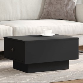 Engineered wood black coffee table 60x45x31 cm by , Coffee table - Ref: Foro24-848081, Price: 76,99 €, Discount: %