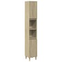 Set de muebles de baño 3 pzas madera contrachapada roble Sonoma de , Muebles de baño - Ref: Foro24-3307670, Precio: 179,47 €,...