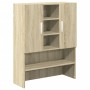 Mueble para lavadora 2 piezas madera de ingeniería roble Sonoma de , Accesorios para lavadoras y secadoras - Ref: Foro24-3307...