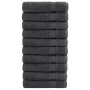 Bathroom towels 10 pcs 100% cotton anthracite 100x150 cm 600gsm by , Towels - Ref: Foro24-137166, Price: 165,99 €, Discount: %