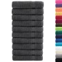 Bathroom towels 10 pcs 100% cotton anthracite 100x150 cm 600gsm by , Towels - Ref: Foro24-137166, Price: 165,99 €, Discount: %