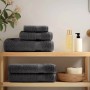 Bathroom towels 10 pcs 100% cotton anthracite 100x150 cm 600gsm by , Towels - Ref: Foro24-137166, Price: 165,99 €, Discount: %