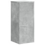 Soportes de plantas 2 uds madera gris hormigón 30x30x70 cm de , Soportes para macetas - Ref: Foro24-852927, Precio: 90,30 €, ...