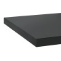 Wall shelves 2 units stainless steel black 75x40x3 cm by , Shelves and shelves - Ref: Foro24-30290, Price: 55,87 €, Discount: %