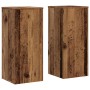 Soportes de plantas 2 uds madera roble envejecido 30x30x70 cm de , Soportes para macetas - Ref: Foro24-852931, Precio: 77,94 ...