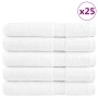 Toallas de sauna 25 uds 100% algodón blanco 80x200 cm 600 gsm de , Toallas - Ref: Foro24-137139, Precio: 431,09 €, Descuento: %