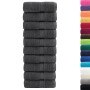 Towels 50 units 100% cotton anthracite gray 30x30 cm 600 gsm by , Towels - Ref: Foro24-137151, Price: 75,95 €, Discount: %