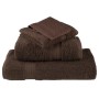 Sauna towels 4 units 100% cotton brown 80x200 cm 600 gsm by , Towels - Ref: Foro24-137243, Price: 74,27 €, Discount: %