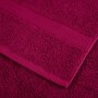 Guest towels 10 units 100% cotton burgundy 30x50 cm 600 gsm by , Towels - Ref: Foro24-137208, Price: 25,58 €, Discount: %