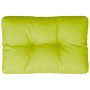 Cojín para palets de tela verde claro 50x40x12 cm de , Cojines para sillas y sofás - Ref: Foro24-360546, Precio: 21,11 €, Des...