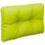 Cojín para palets de tela verde claro 50x40x12 cm de , Cojines para sillas y sofás - Ref: Foro24-360546, Precio: 21,11 €, Des...