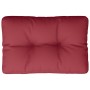 Cushion for pallet sofa, made of red wine fabric, 50x40x12 cm. by , Cushions for chairs and sofas - Ref: Foro24-360544, Price...