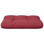 Cushion for pallet sofa, made of red wine fabric, 50x40x12 cm. by , Cushions for chairs and sofas - Ref: Foro24-360544, Price...