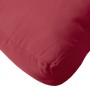 Cushion for pallet sofa, made of red wine fabric, 50x40x12 cm. by , Cushions for chairs and sofas - Ref: Foro24-360544, Price...