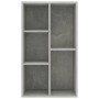 Estantería/Aparador madera contrachapada gris 50x25x80 cm de vidaXL, Librerías y estanterías - Ref: Foro24-800166, Precio: 38...