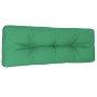 Cojín para sofá de palets de tela verde 120x40x12 cm de , Cojines para sillas y sofás - Ref: Foro24-360628, Precio: 32,17 €, ...