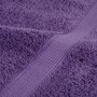 Toallas premium 2 uds 100% algodón morado 100x200 cm 600 gsm de , Toallas - Ref: Foro24-137365, Precio: 50,49 €, Descuento: %