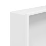 Shower niche in matte white stainless steel 32x32x9 cm by , Shower walls and screens - Ref: Foro24-4005127, Price: 58,46 €, D...