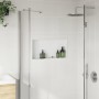 Shower niche in matte white stainless steel 62x32x9 cm by , Shower walls and screens - Ref: Foro24-4005131, Price: 92,34 €, D...