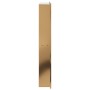 Shower niche in brushed gold stainless steel, 32x62x9 cm by , Shower walls and screens - Ref: Foro24-4005133, Price: 98,55 €,...