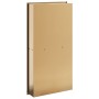 Shower niche in brushed gold stainless steel, 32x62x9 cm by , Shower walls and screens - Ref: Foro24-4005133, Price: 98,55 €,...