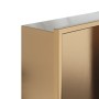 Shower niche in brushed gold stainless steel, 32x62x9 cm by , Shower walls and screens - Ref: Foro24-4005133, Price: 98,55 €,...