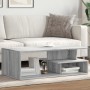 Mesa de centro madera de ingeniería gris Sonoma 102x55x35 cm de , Mesas de centro - Ref: Foro24-848015, Precio: 82,76 €, Desc...