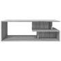 Mesa de centro madera de ingeniería gris Sonoma 102x55x35 cm de , Mesas de centro - Ref: Foro24-848015, Precio: 82,76 €, Desc...