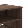 Engineered wood TV stand in brown oak, 122x34x41 cm by , TV Furniture - Ref: Foro24-848573, Price: 76,75 €, Discount: %