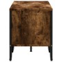 Engineered wood TV stand in smoked oak, 122x34x41 cm by , TV Furniture - Ref: Foro24-848571, Price: 85,27 €, Discount: %