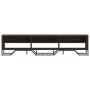 TV stand made of engineered wood in brown oak, 180x34x41 cm by , TV Furniture - Ref: Foro24-848578, Price: 101,95 €, Discount: %