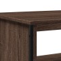 Mesa de centro madera de ingeniería marrón roble 75x51x40 cm de , Mesas de centro - Ref: Foro24-848488, Precio: 60,99 €, Desc...