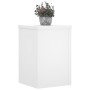 Soportes de plantas 2 uds madera ingeniería blanco 25x25x35 cm de , Soportes para macetas - Ref: Foro24-852906, Precio: 44,07...