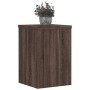 Soportes de plantas 2 uds madera marrón roble 25x25x35 cm de , Soportes para macetas - Ref: Foro24-852912, Precio: 44,99 €, D...