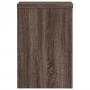 Soportes de plantas 2 uds madera marrón roble 25x25x35 cm de , Soportes para macetas - Ref: Foro24-852912, Precio: 44,99 €, D...