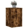 Soportes de plantas 2 uds madera roble ahumado 25x25x35 cm de , Soportes para macetas - Ref: Foro24-852910, Precio: 42,98 €, ...