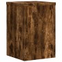 Soportes de plantas 2 uds madera roble ahumado 25x25x35 cm de , Soportes para macetas - Ref: Foro24-852910, Precio: 42,98 €, ...