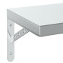 Wall shelves 2 units stainless steel silver 100x23.5 cm by , Shelves and shelves - Ref: Foro24-3214504, Price: 59,59 €, Disco...