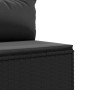 Set of garden sofas and cushions 10 pieces synthetic black rattan by , Garden sets - Ref: Foro24-3308411, Price: 695,71 €, Di...