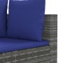 7-piece garden sofa set with gray synthetic rattan cushions by , Garden sets - Ref: Foro24-3308383, Price: 426,53 €, Discount: %