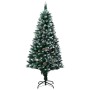 Künstlicher Weihnachtsbaum mit Tannenzapfen und weißem Schnee 180 cm von vidaXL, Weihnachtsbäume - Ref: Foro24-321016, Preis:...