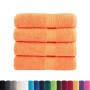 Hand towels 4 units 100% cotton orange 50x100 cm 600 gsm by , Towels - Ref: Foro24-137378, Price: 27,00 €, Discount: %