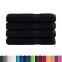 Toallas de sauna 4 uds 100% algodón negro 80x200 cm 600 gsm de , Toallas - Ref: Foro24-137435, Precio: 74,27 €, Descuento: %