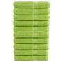 Toallas premium 10 uds algodón verde manzana 100x200 cm 600 gsm de , Toallas - Ref: Foro24-137511, Precio: 223,54 €, Descuent...