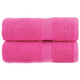 Guest towels 2 units 100% cotton pink 30x50 cm 600 gsm by , Towels - Ref: Foro24-137518, Price: 13,70 €, Discount: %