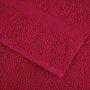 Set of 8 pieces of towels 100% cotton red 600 gsm by , Towels - Ref: Foro24-137547, Price: 44,99 €, Discount: %