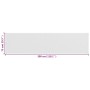 Toldo para balcón HDPE blanco 75x300 cm de vidaXL, Sombrillas - Ref: Foro24-310860, Precio: 13,65 €, Descuento: %